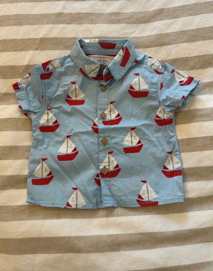 Chemise été bébé taille 6 mois
