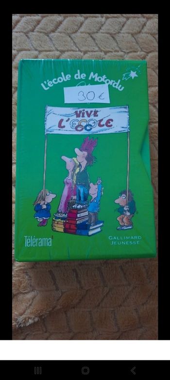 Livres en coffret l école des Motordu