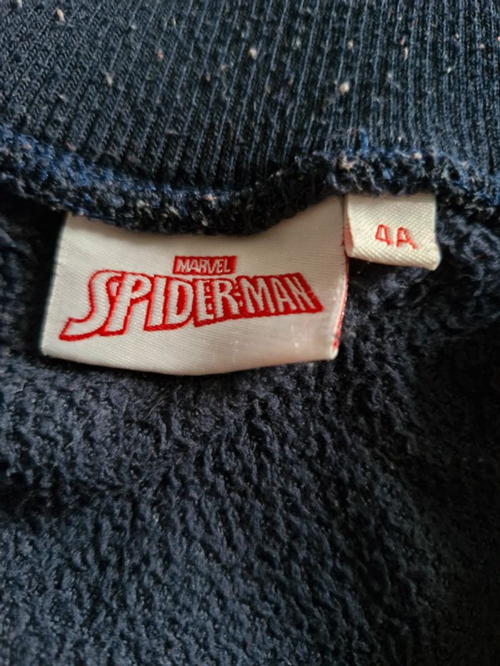 Gilet zippé enfant garçon 4 ans Spiderman Marvel - photo numéro 5