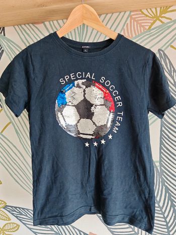 Tee shirt foot Kiabi 12 ans