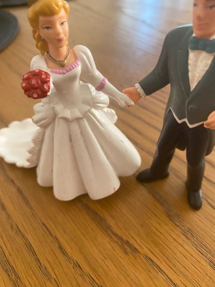 Figurines les mariés - photo numéro 2