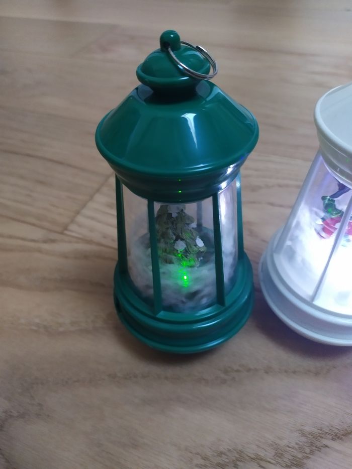 Lot de 3 petites lanterne de Noël - photo numéro 6