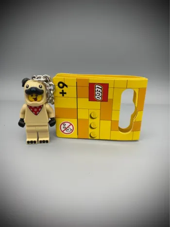 Porte-clés LEGO 854158 - Le Garçon Bouledogue Français - Neuf