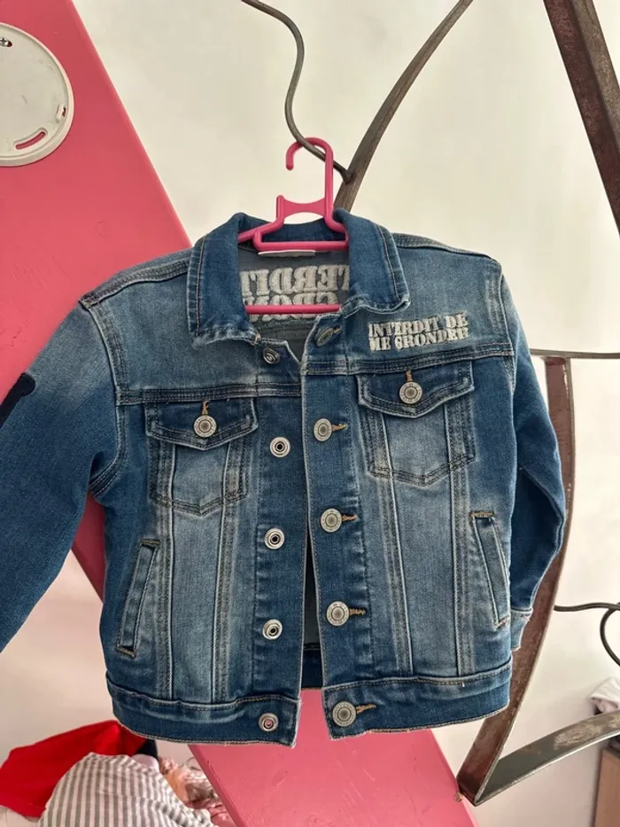 Veste jean IDMG taille 18 mois