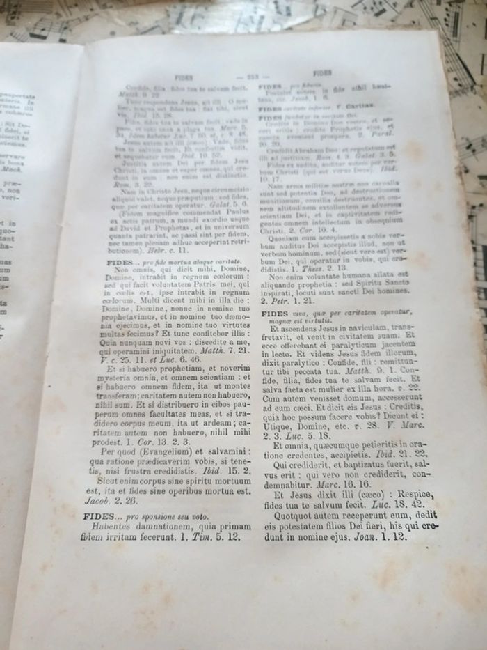 Sainte Bible Thésaurus Biblicus 1883 - photo numéro 3