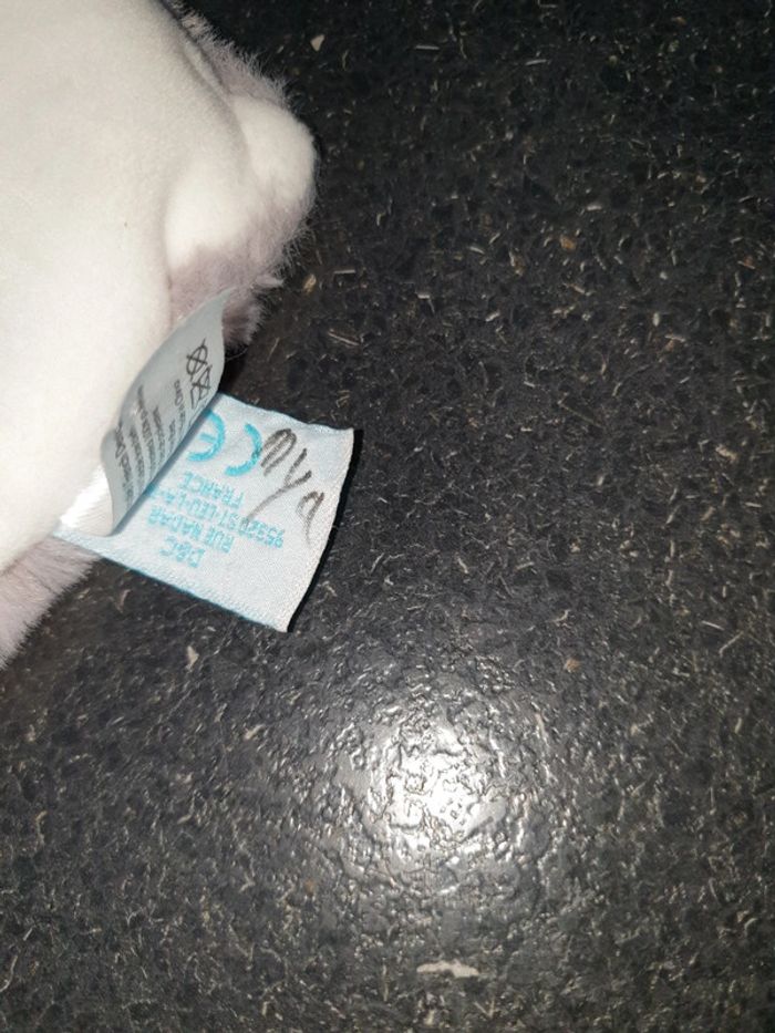 Doudou ours 🐻 Pap'ours gris - photo numéro 4