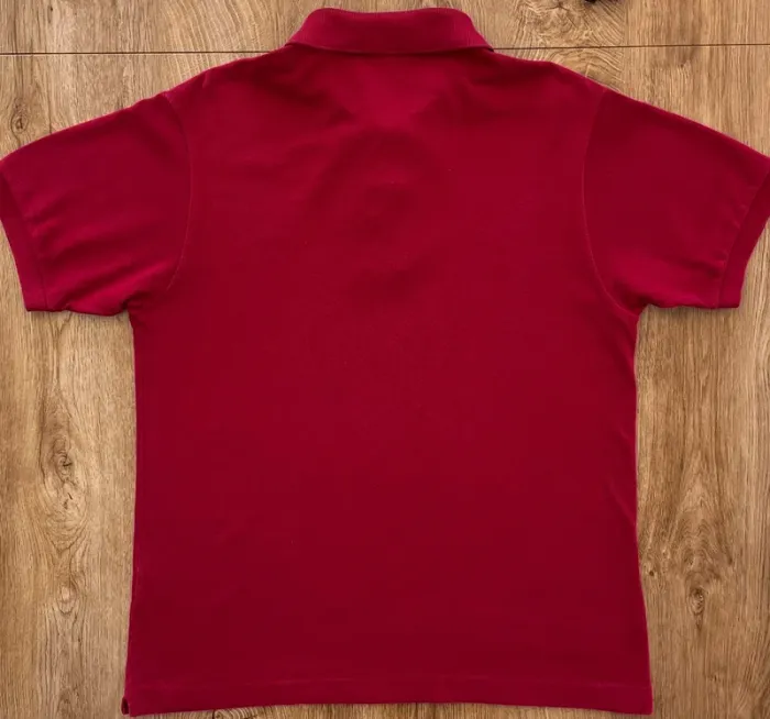 Polo/chemise/T.shirt bordeaux Lacoste pour homme, taille 4 (M) - photo numéro 3
