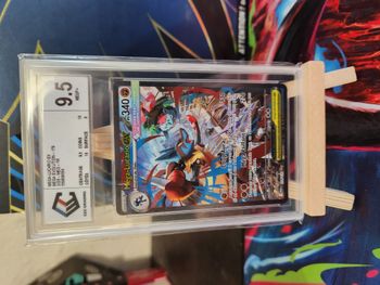 Carte Pokémon gradée Méga-Lucario Alternative 179/132 NEUF+ 9.5.