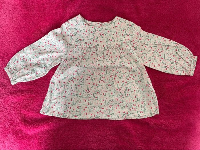 Chemise manches longues TAO 18 mois - 80 cm