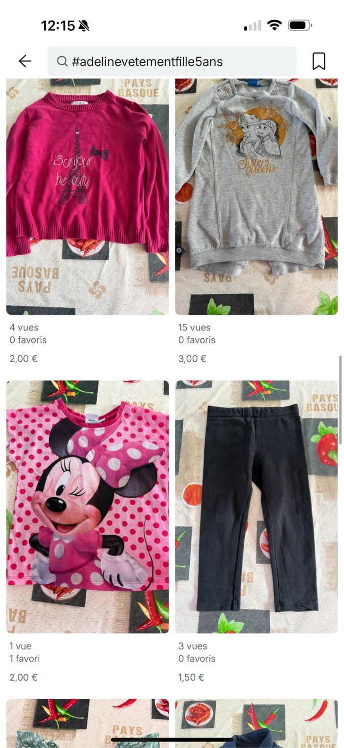 Lot de 25 vêtement fille 5 ans - photo numéro 4