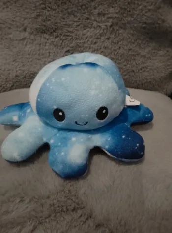 Peluche Pulpe Pieuvre réversible