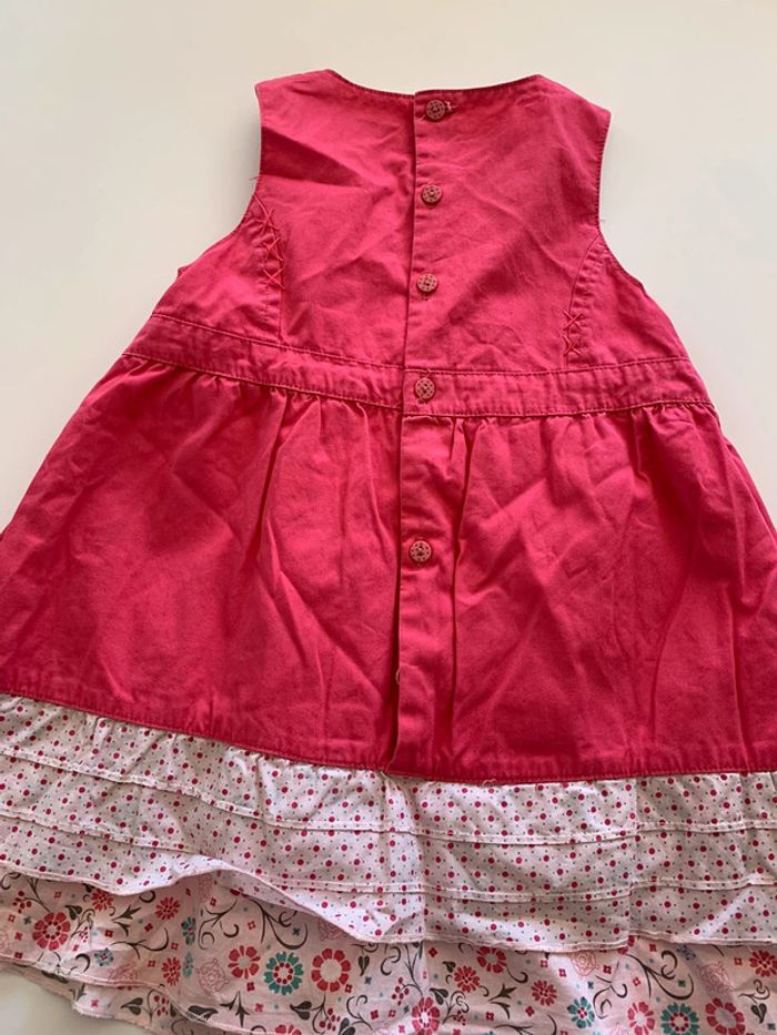Lot 3 robes été motifs fleurs 18 mois - photo numéro 5