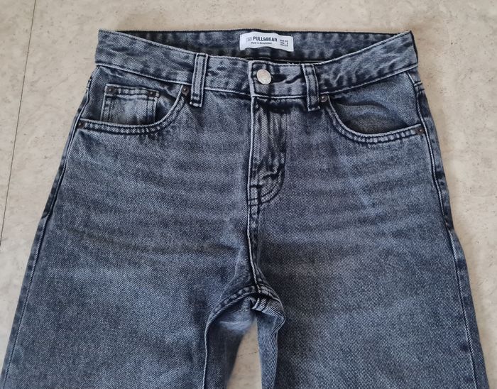 Jean droit pull&bear taille xs34 - photo numéro 6