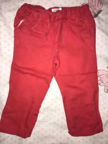 Pantalon lin boutchou