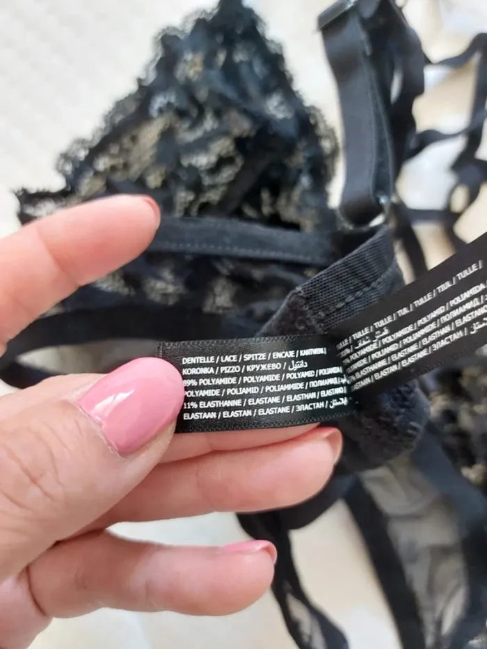 Soutien gorge triangle Undiz noir taille S - photo numéro 4