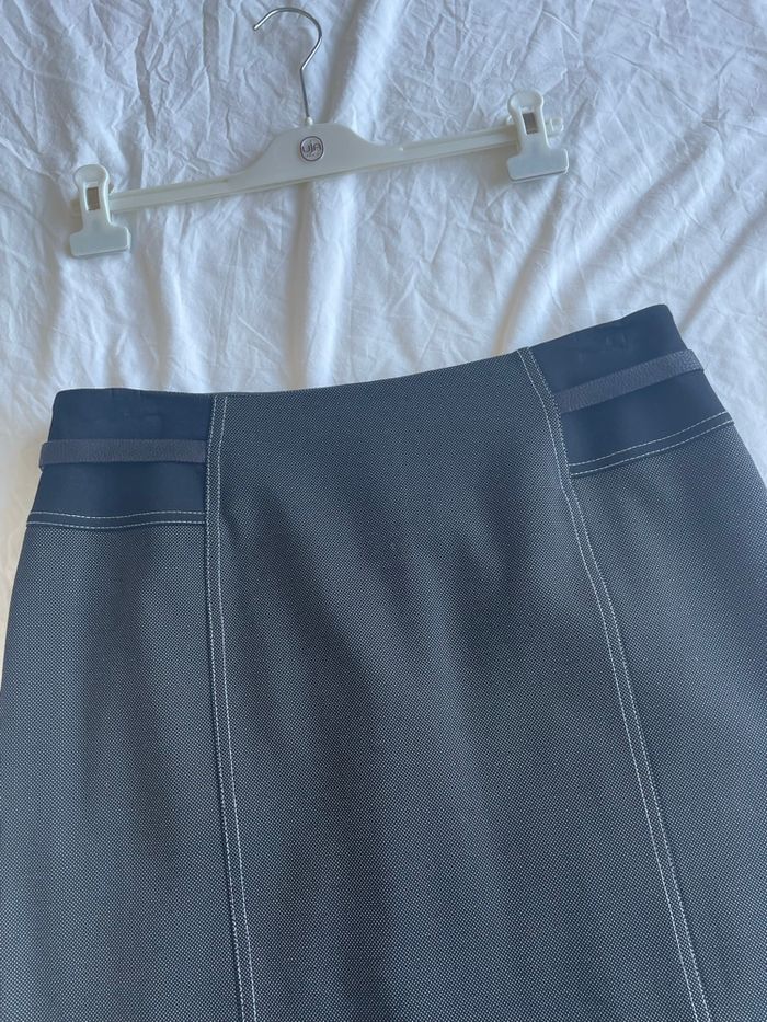 Jupe femme élégante  façon pied de poule - photo numéro 2