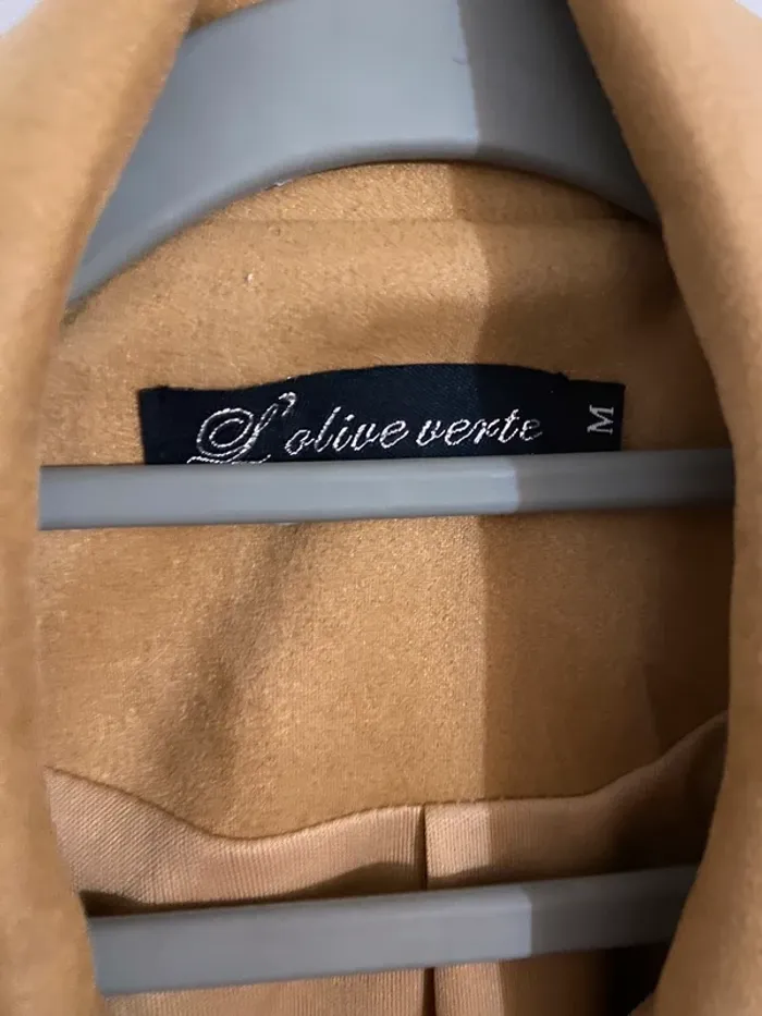 Perfecto effet daim beige - photo numéro 4