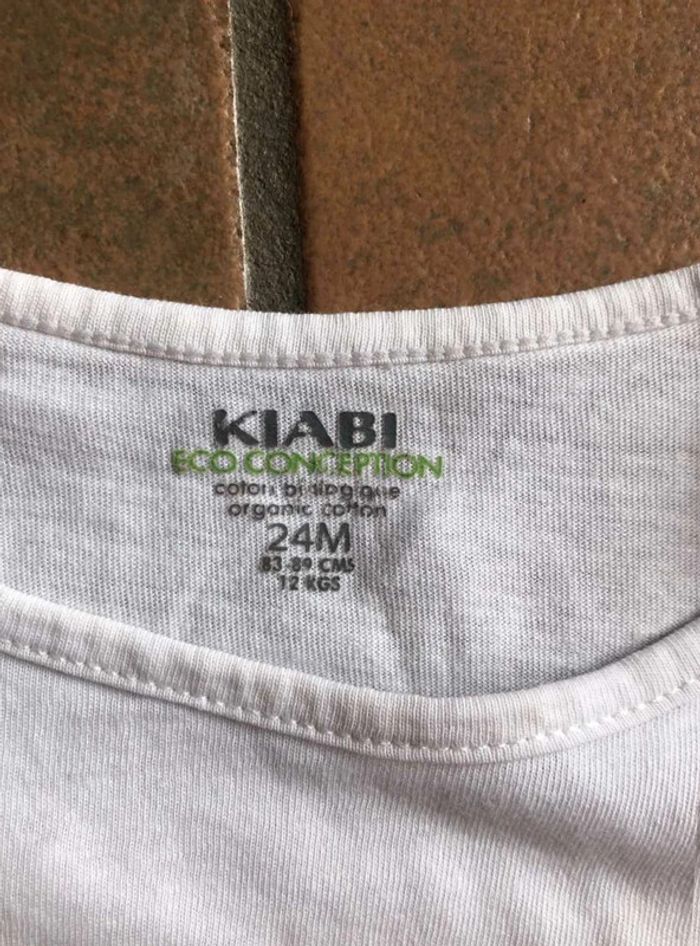 Joli tee shirt Kiabi (24 mois) en parfait état - photo numéro 2