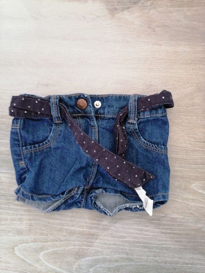 Short en jean
