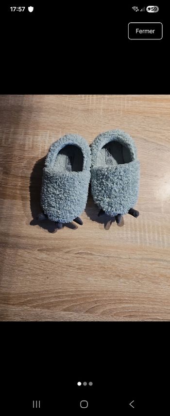 Chaussons garçons 22 23