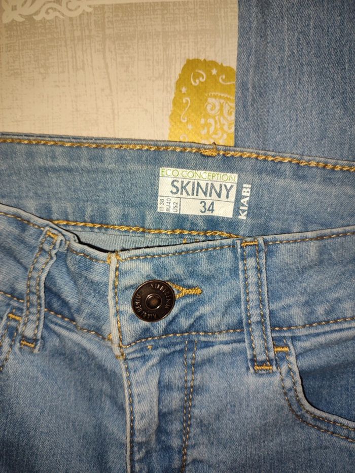 Skinny bleu - photo numéro 3
