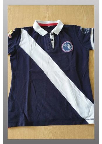 Polo femme Polo club international Deauville 2016 S bleu/*blanc/rose