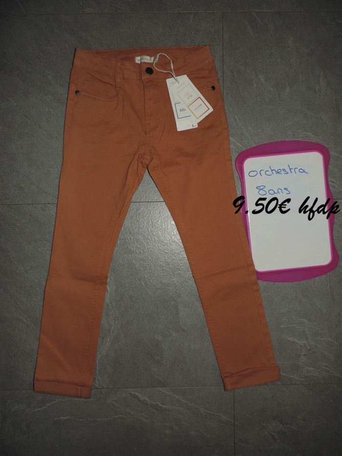 pantalon orchestra taille 8 ans