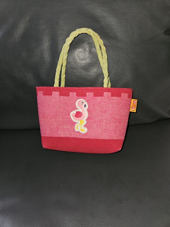 Sac flamant rose fille