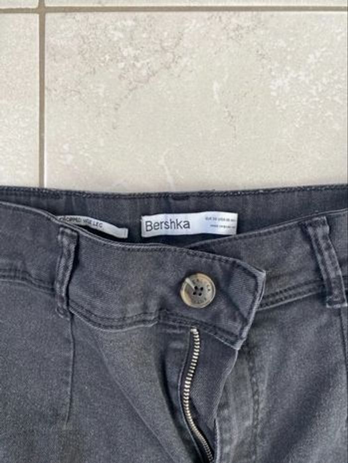 Jean Taille Haute Bershka Wide Leg - photo numéro 3