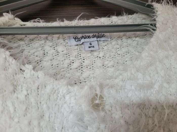 Gilet caprice de fille 6 ans - photo numéro 4