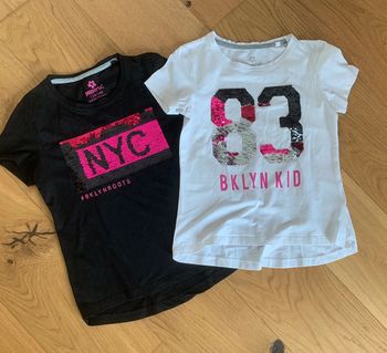 Lot de 2 tshirts Pepperts taille8/10 ans