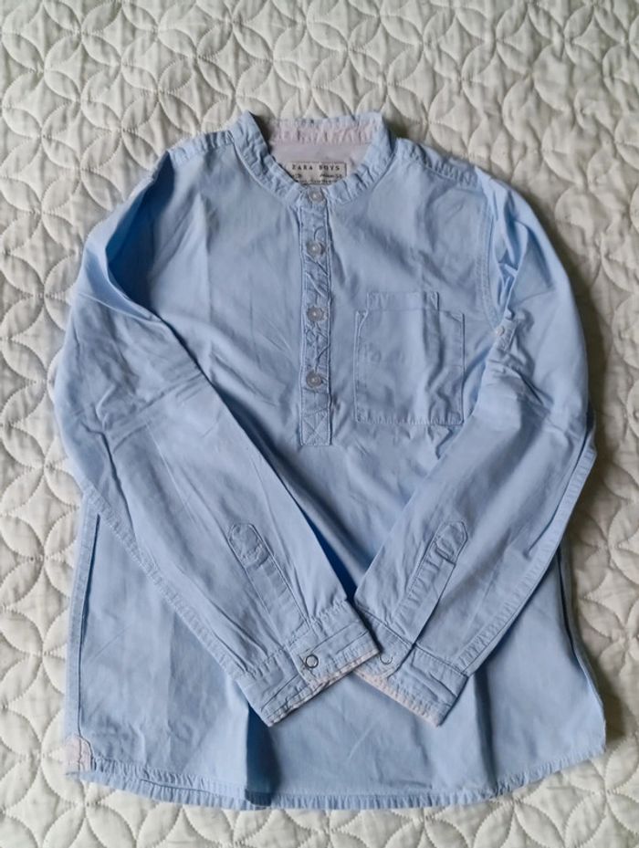 Chemise col mao Zara 5-6 ans