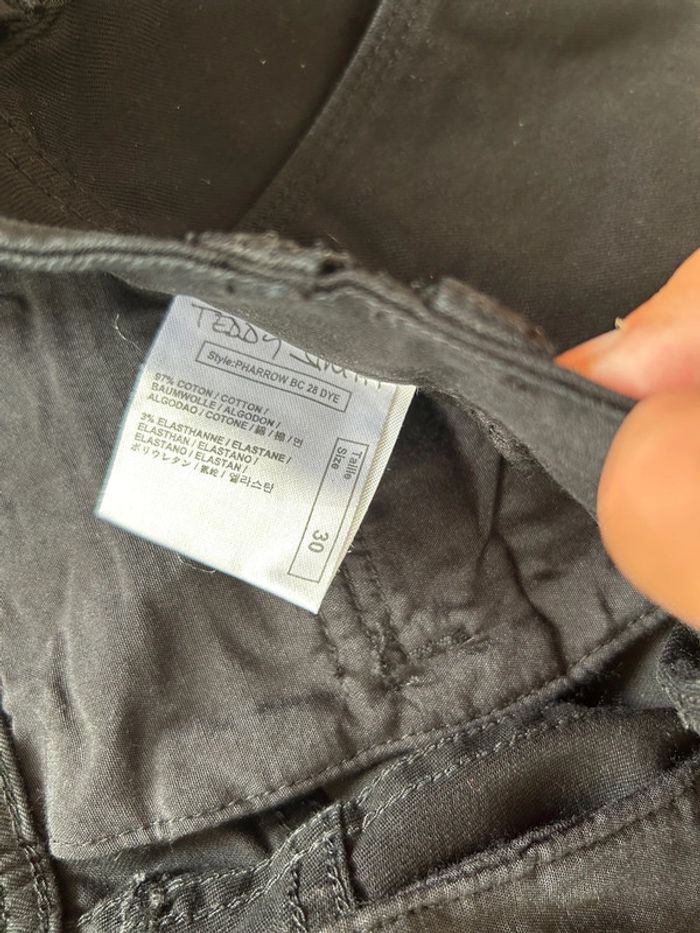 Jean femme Teddy Smith neuf – Narrow B2R8 – Taille 30 US / Noir - photo numéro 7