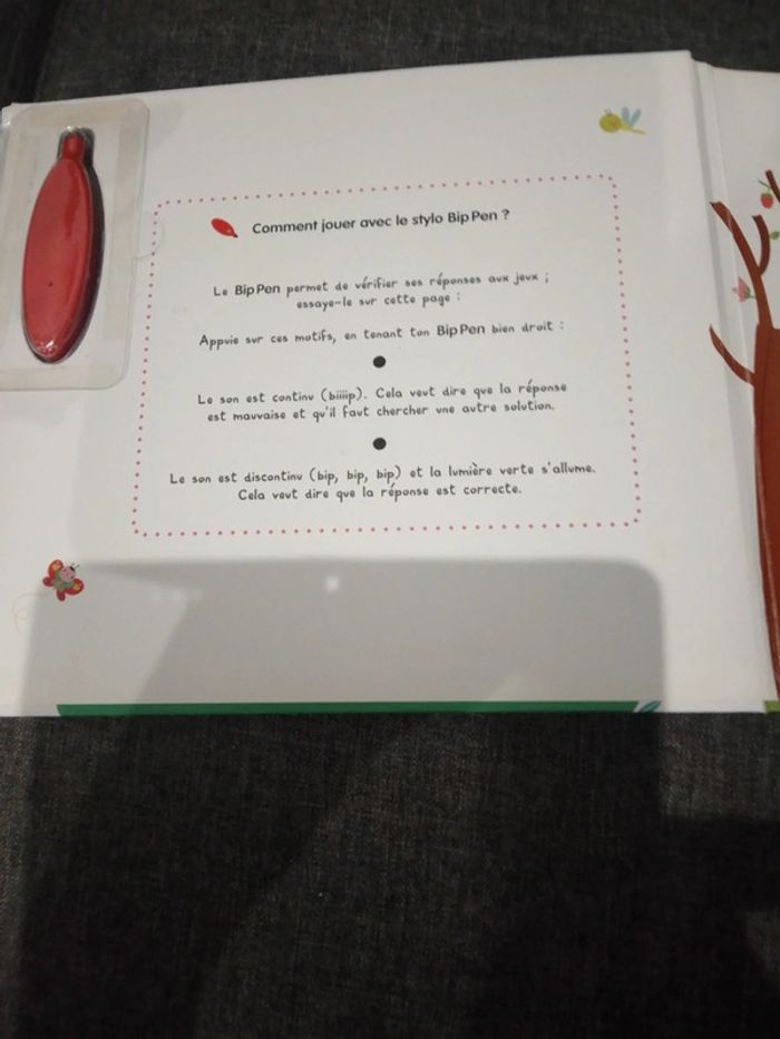 Livre interactif - Les quatre saisons : avec le stylo électronique Bip Pen - photo numéro 2
