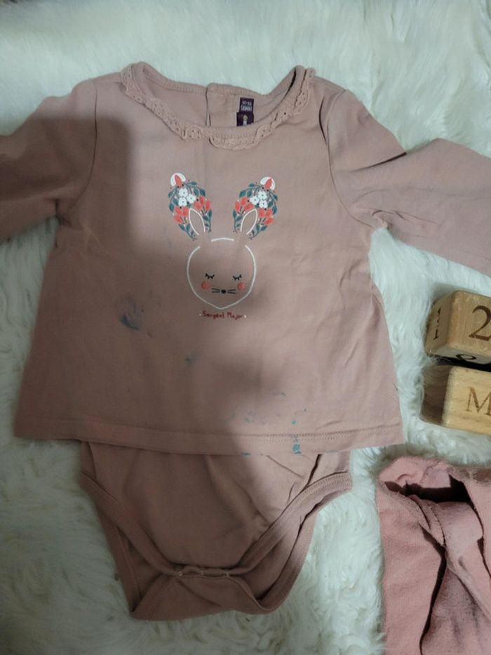 Ensemble lapin fleuri 24m - photo numéro 6