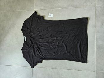 T-shirt large noir femme taille S