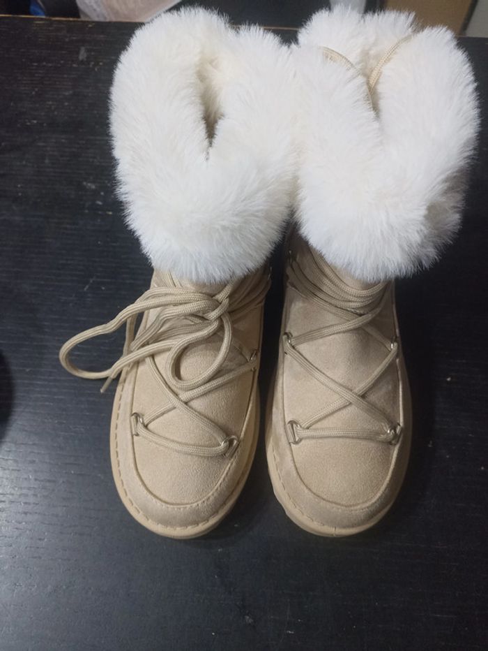 bottines fourrées taille 37 - photo numéro 2