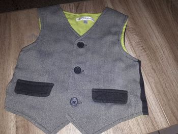Gilet plastron garçon