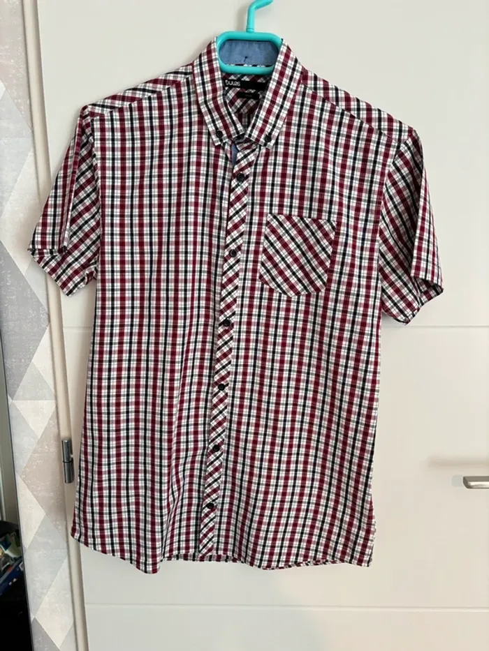 Chemise à carreaux