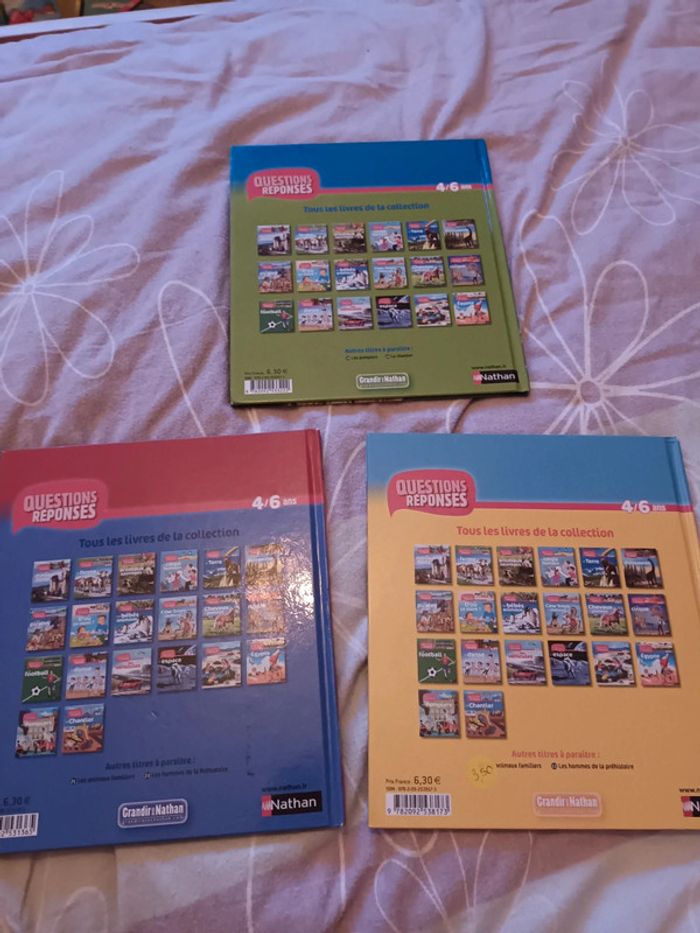 Lot de 2 livres questions réponses + 1 offert - photo numéro 5