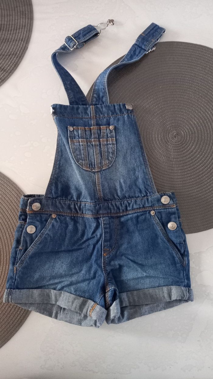 Salopette short 5 ans