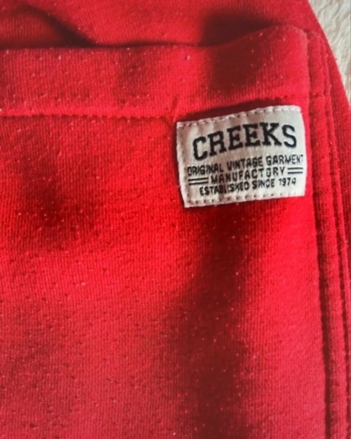 Jogging Creeks rouge taille S en bon état - photo numéro 5