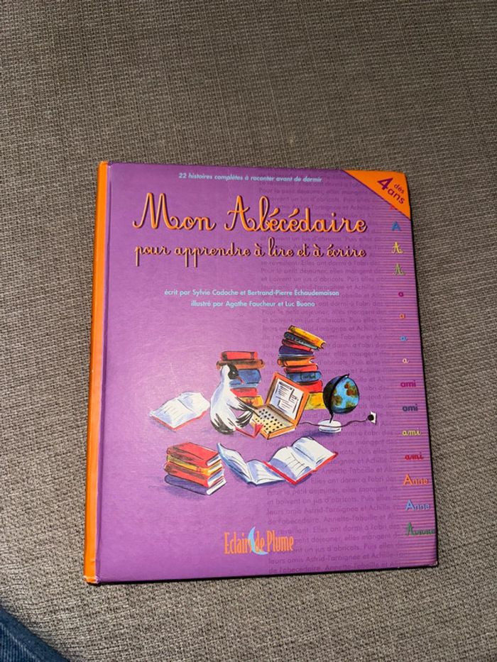 Mon abécédaire pour apprendre à lire et à écrire
