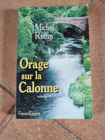 Orage sur la Calonne, roman de Michel Ruffin