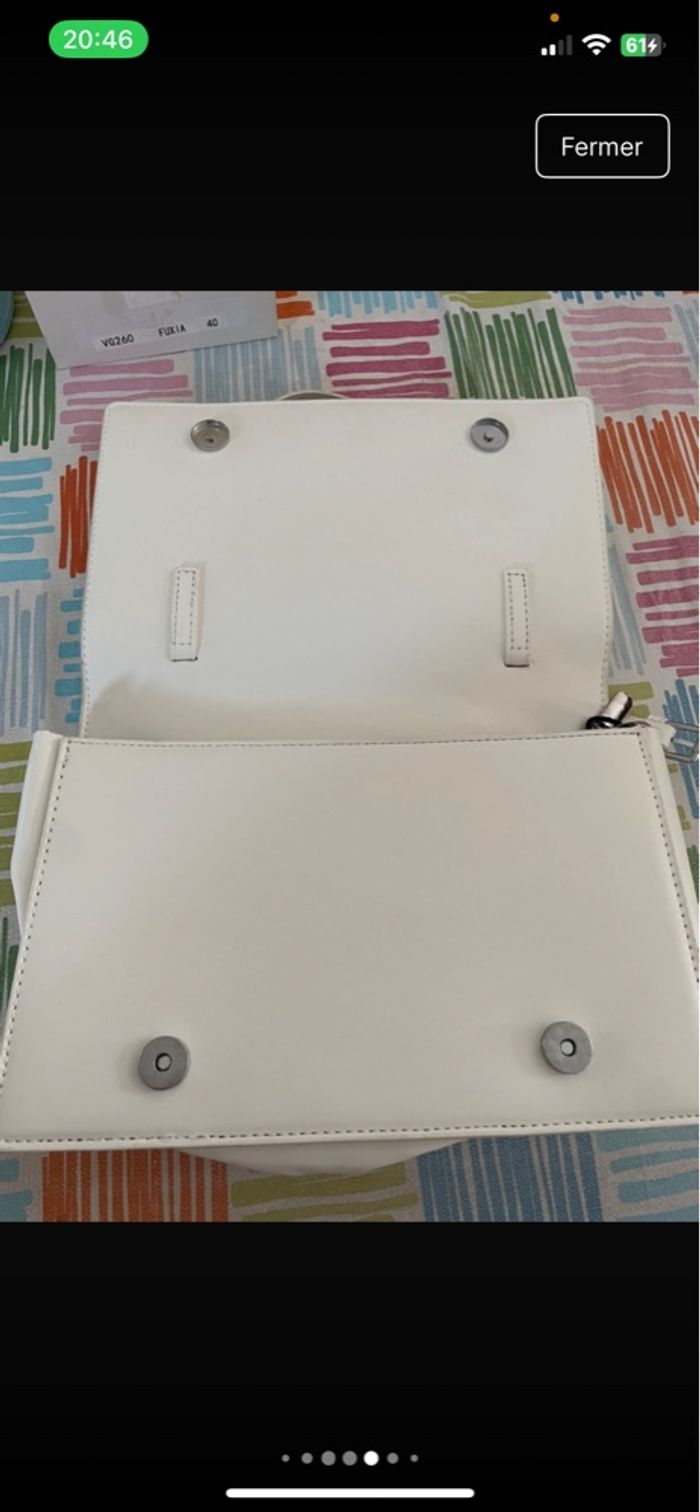 Sac à main blanc - photo numéro 7