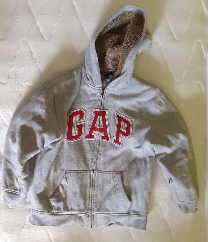 Blouson/Veste demie-saison à capuche - GAP - Taille 10-11 ans