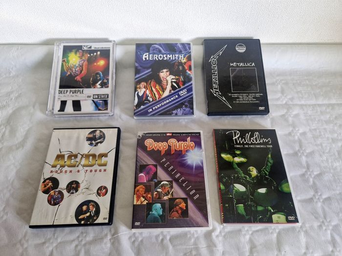Lot dvd musical / concert  , Rock , Métal
