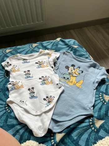 Lot de 2 bodies Disney Mickey