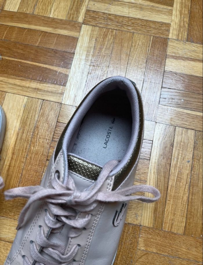 Baskets rose Lacoste - photo numéro 3
