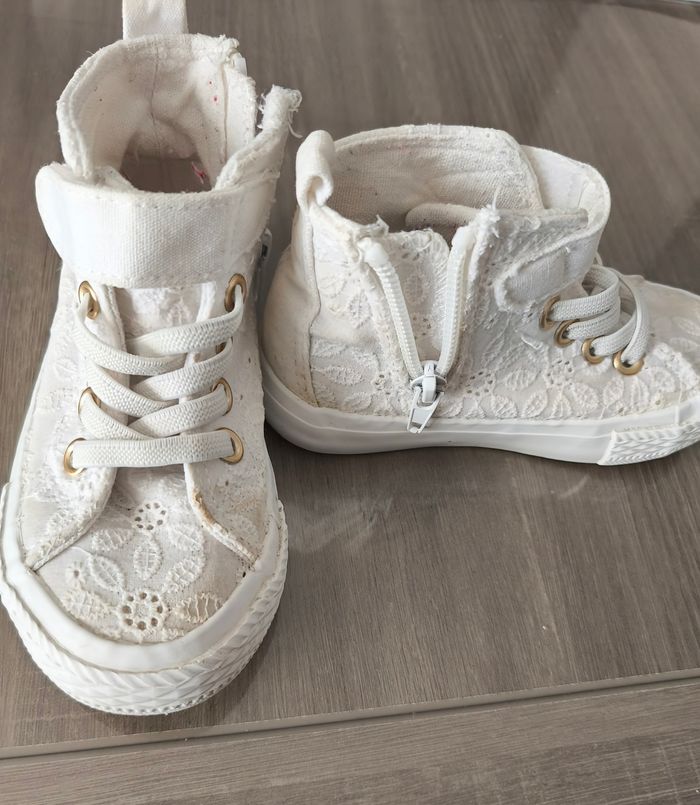 Basket en toile fille - photo numéro 2